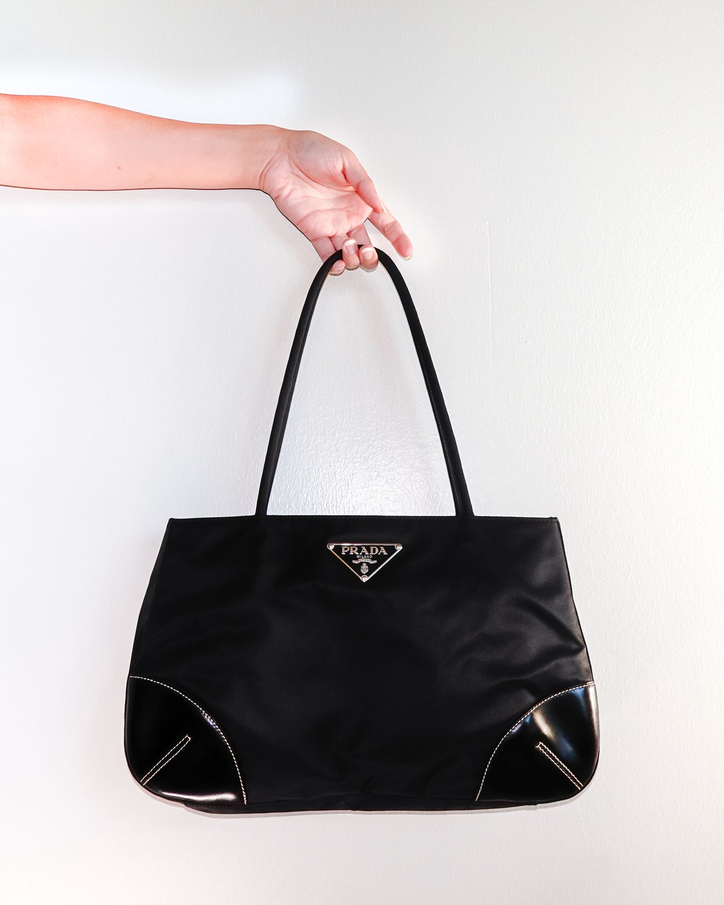 Prada Nero Tessuto Bag Black