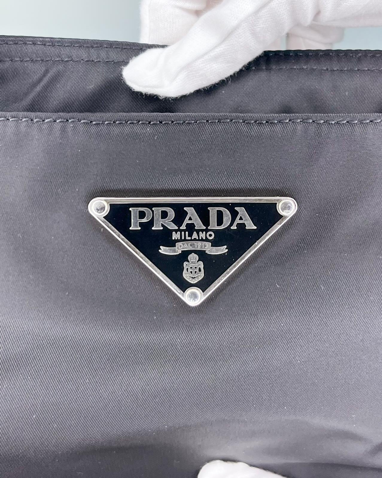 Prada Nero Tessuto Bag Black